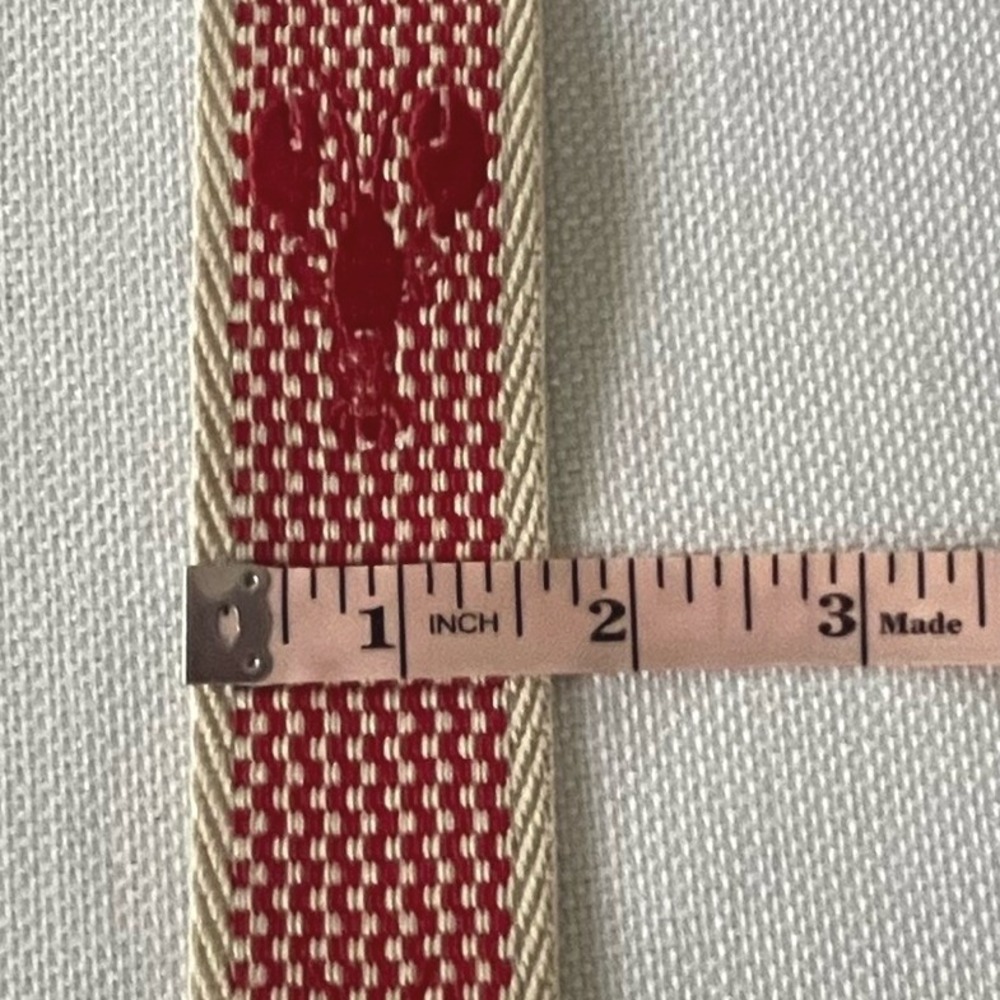Universal Thread Woven Embroidered Lobster Tassel D Ring Belt Womens XL NWT - Picture 10 of 13